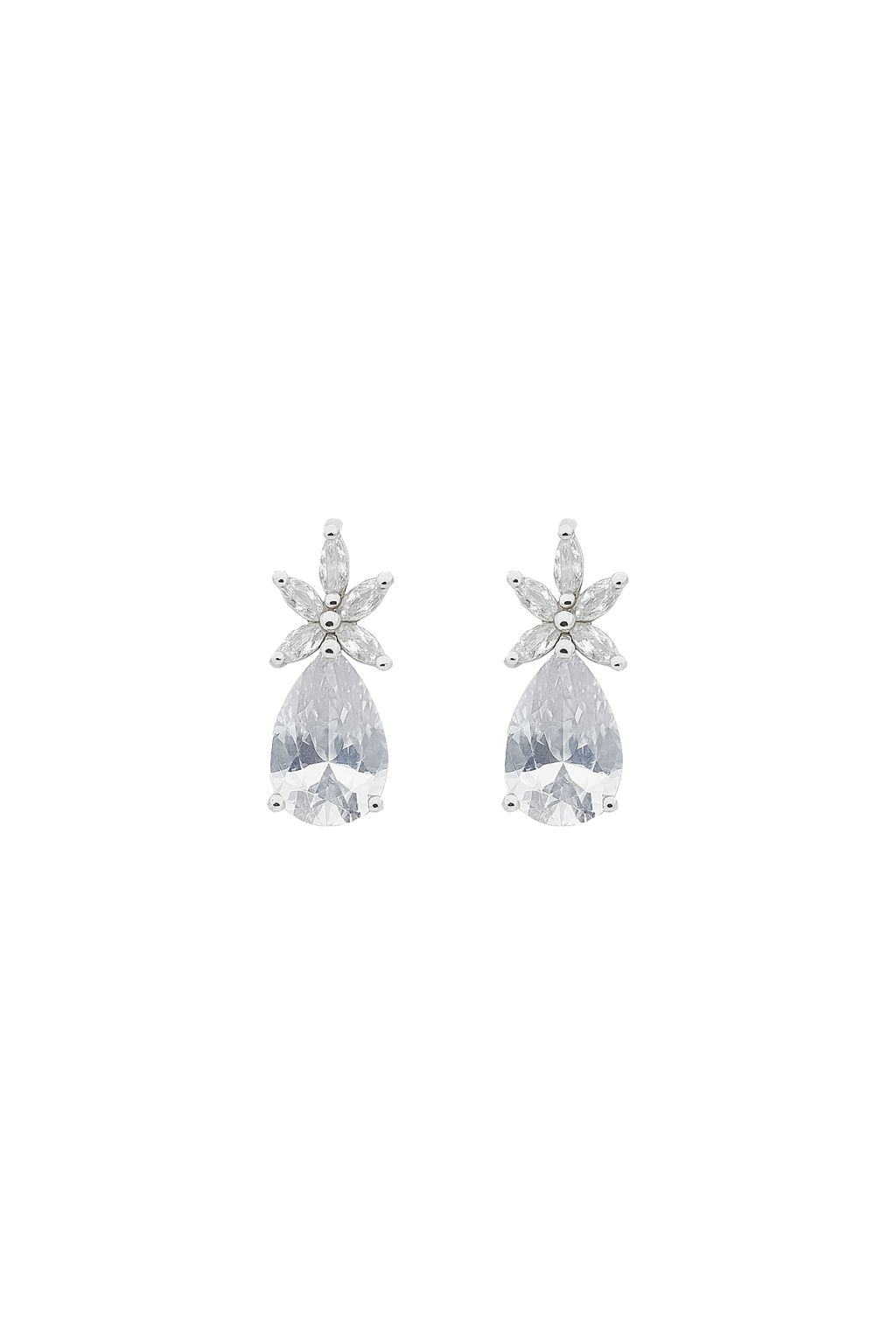 ARETES GOTA DE CRISTAL